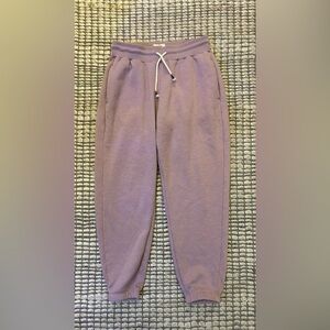 Marine Layer Jogger Sweats Light Pink Mauve Medium